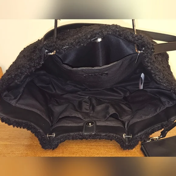 House of Harlow 1960 Sherpa Weekender Satchel Bag - Picture 5 of 16